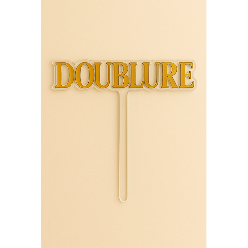 OPTION DOUBLURE OPTION DOUBLURE