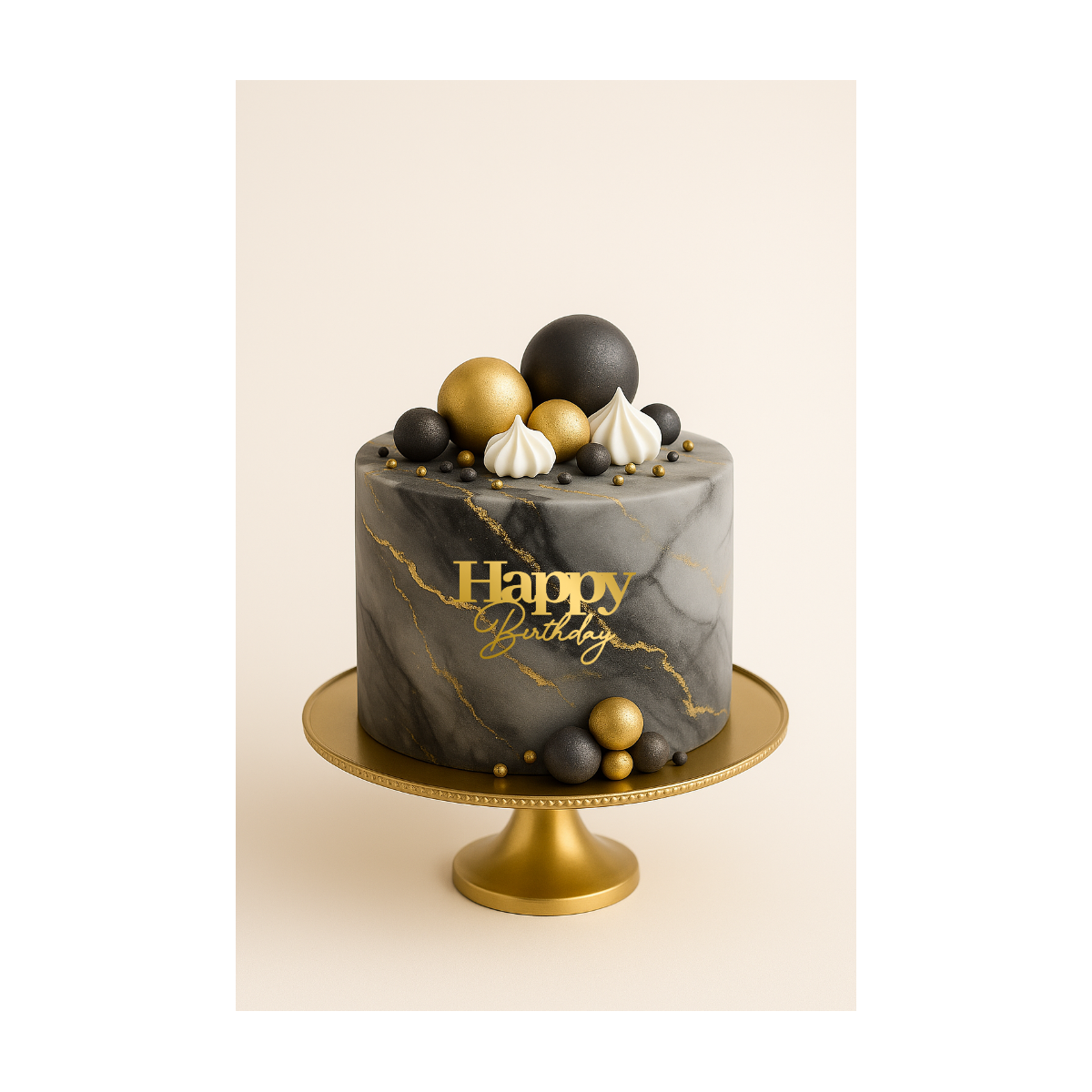 Face Topper - Happy Birthday 11 cm