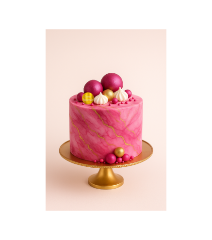 Face Topper gravé - Joyeux Anniversaire