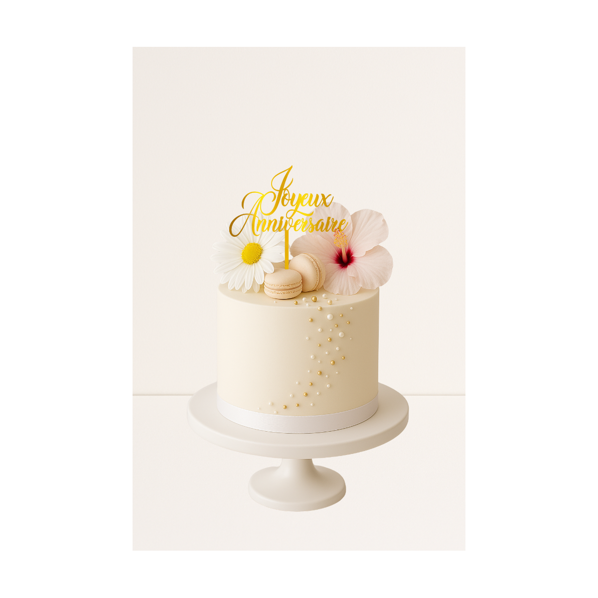 Cake Topper - Joyeux Anniversaire