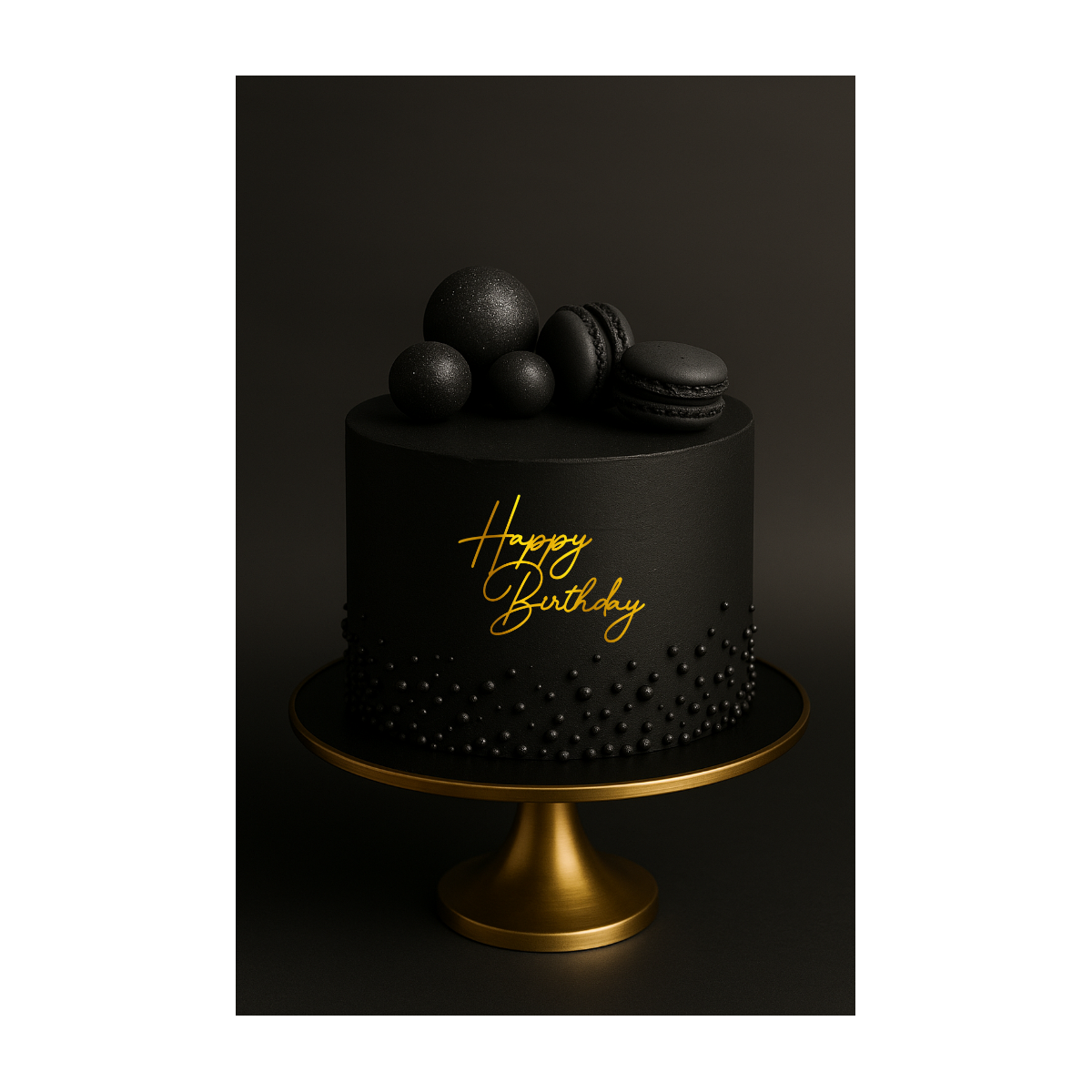 Face Topper - Happy Birthday