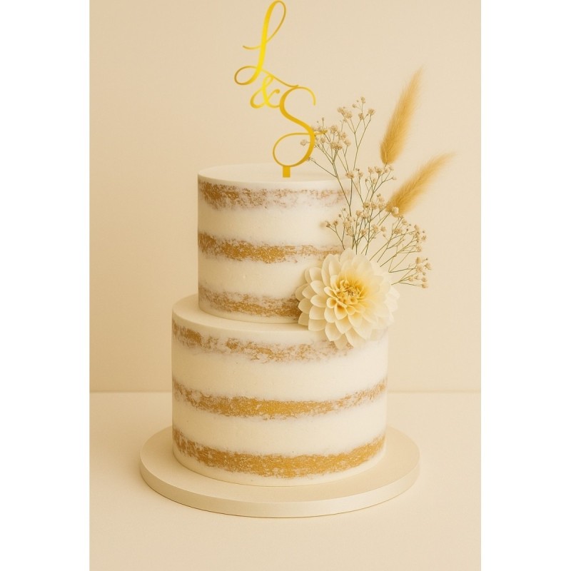 Cake Topper - Initiales Cake Topper - Initiales