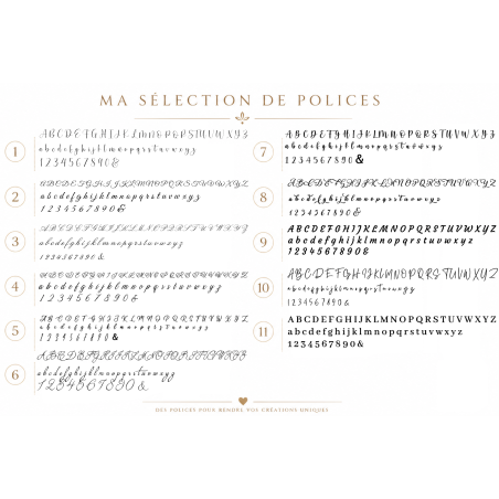 Chiffre - 9 cm