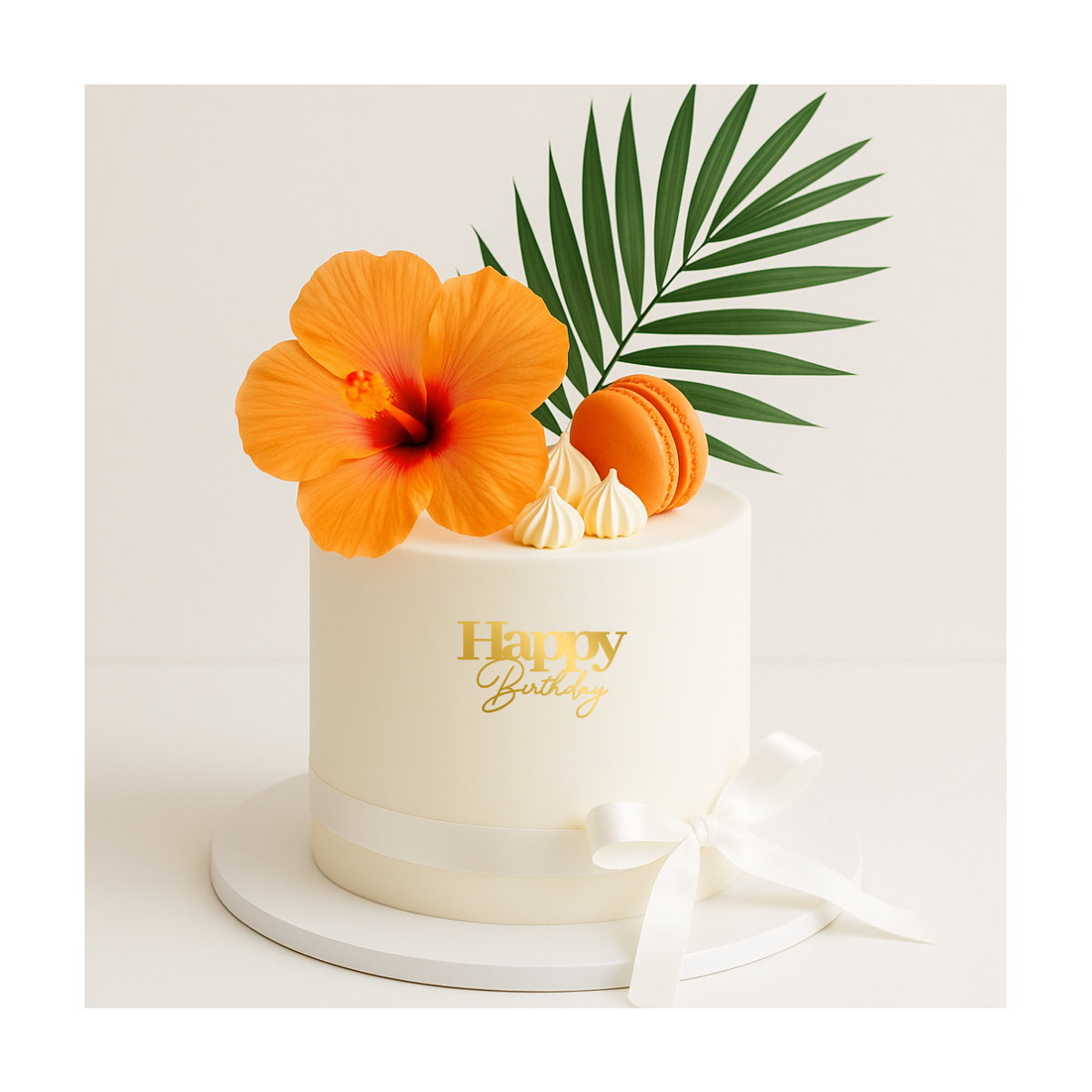 Face Topper - Happy Birthday 8 cm