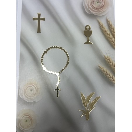 Lot de 4 éléments Face Topper - Chapelet