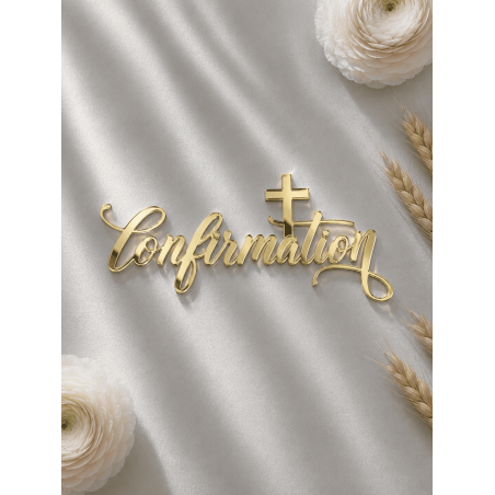 Face Topper Confirmation - 10 cm