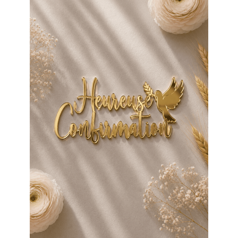 Face Topper - Heureuse confirmation Face Topper - Heureuse confirmation