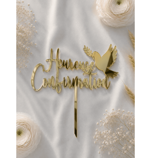 CakeTopper - Heureuse confirmation