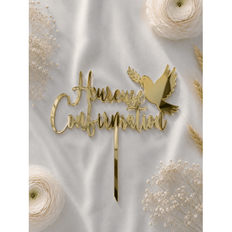 CakeTopper - Heureuse confirmation