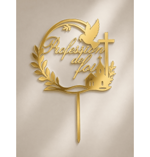 CakeTopper - Heureuse confirmation