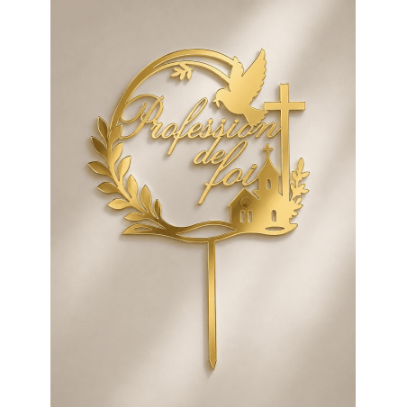 CakeTopper - Heureuse confirmation