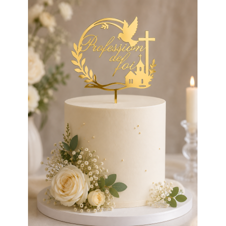 CakeTopper - Heureuse confirmation