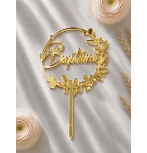 CakeTopper - Baptême