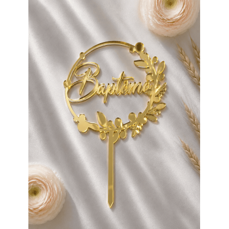 CakeTopper - Baptême