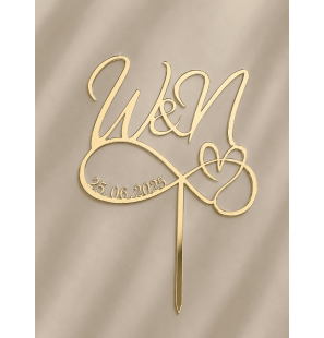 Cake Topper - Mariage