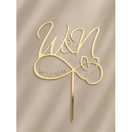 Cake Topper - Mariage
