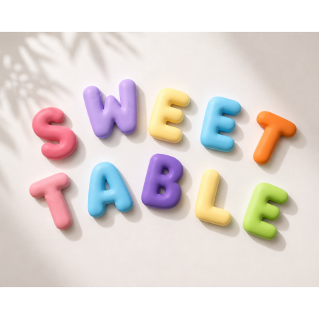Lettres en 3D