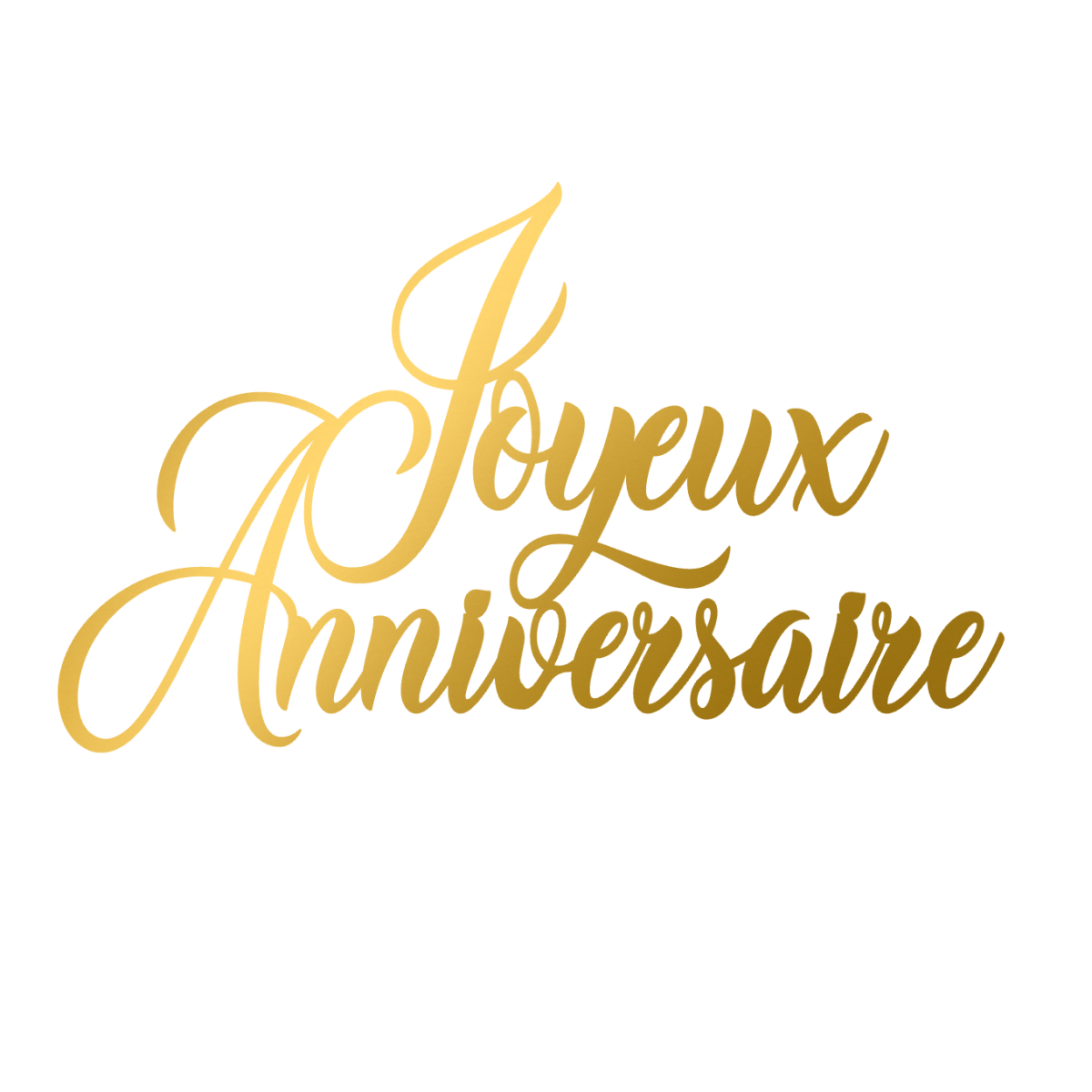 Lot de 10 Face Topper - Joyeux Anniversaire Lot de 10 Face Topper - Joyeux Anniversaire