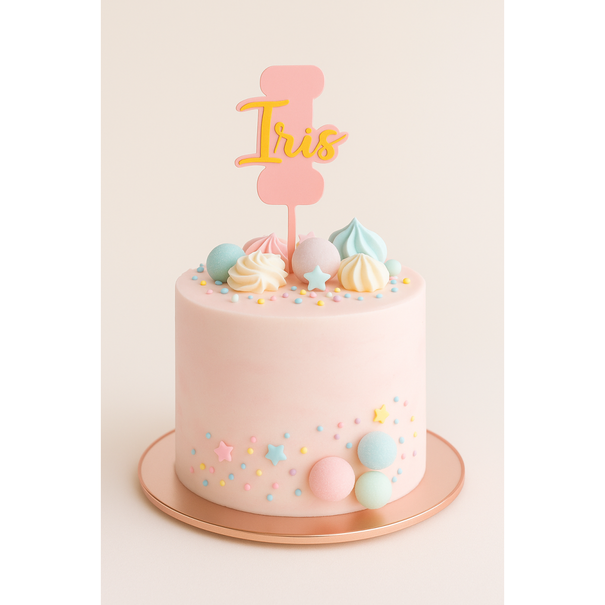 Cake Topper - Age + Prénom Cake Topper - Age + Prénom