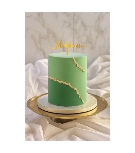 Cake Topper - Félicitations
