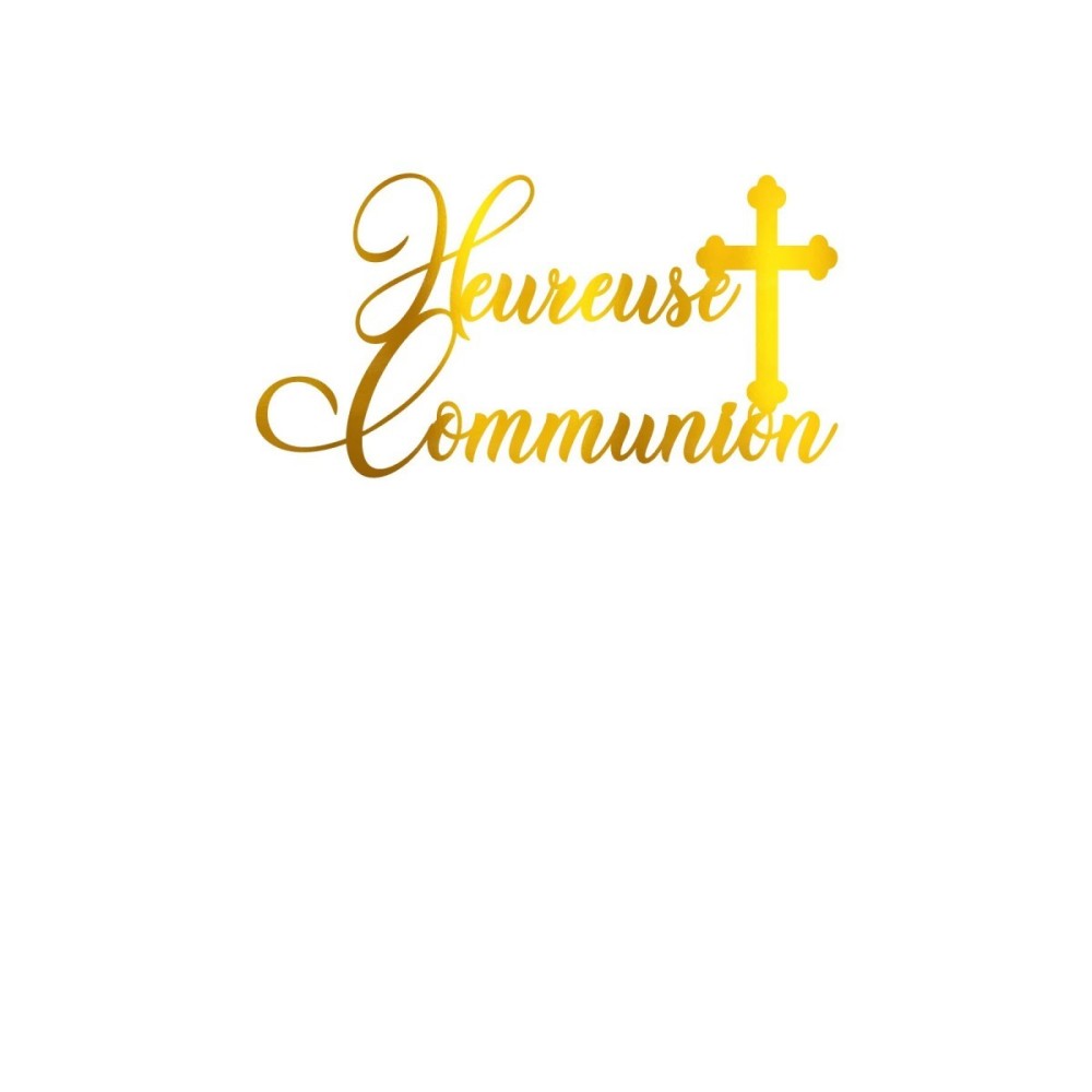 Face Topper - Heureuse Communion