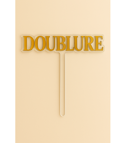 OPTION DOUBLURE