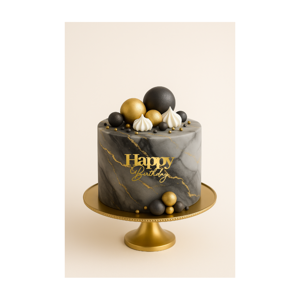 Face Topper - Happy Birthday 11 cm