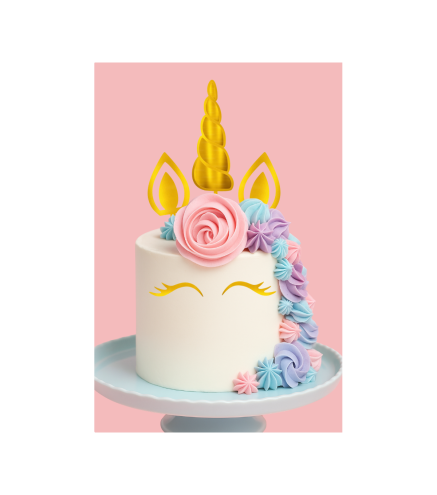 Cake Topper - Licorne