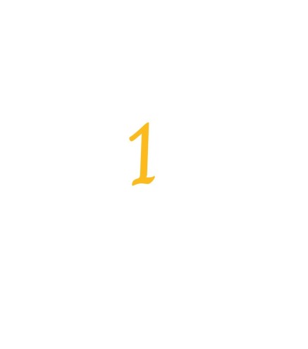 Chiffre - 6 cm