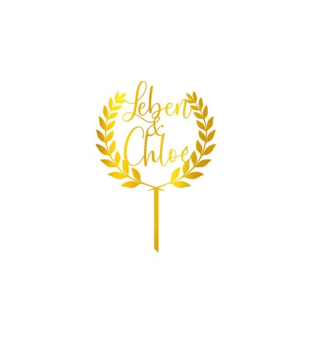 Cake Topper - PRENOMS