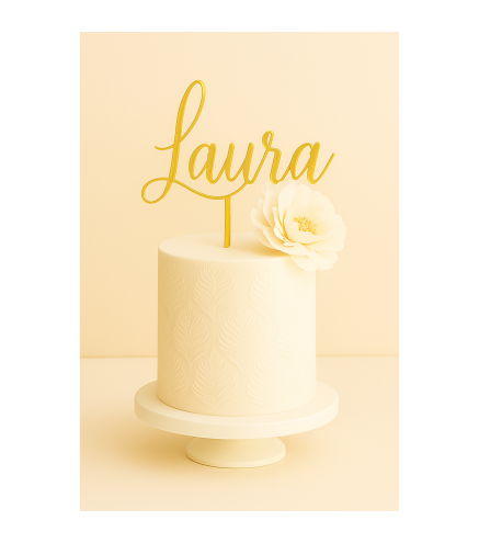 Cake Topper - PRENOM