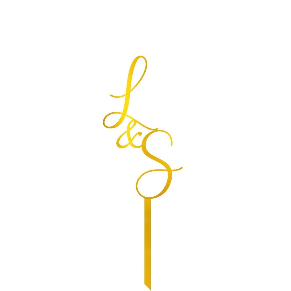 Cake Topper - Initiales