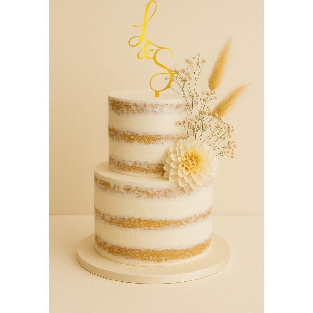 Cake Topper - Initiales