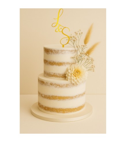 Cake Topper - Initiales