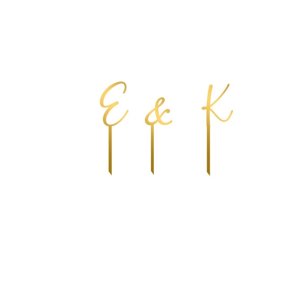 Cake Toppers - Lot de 3 éléments