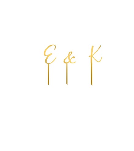 Cake Toppers - Lot de 3 éléments