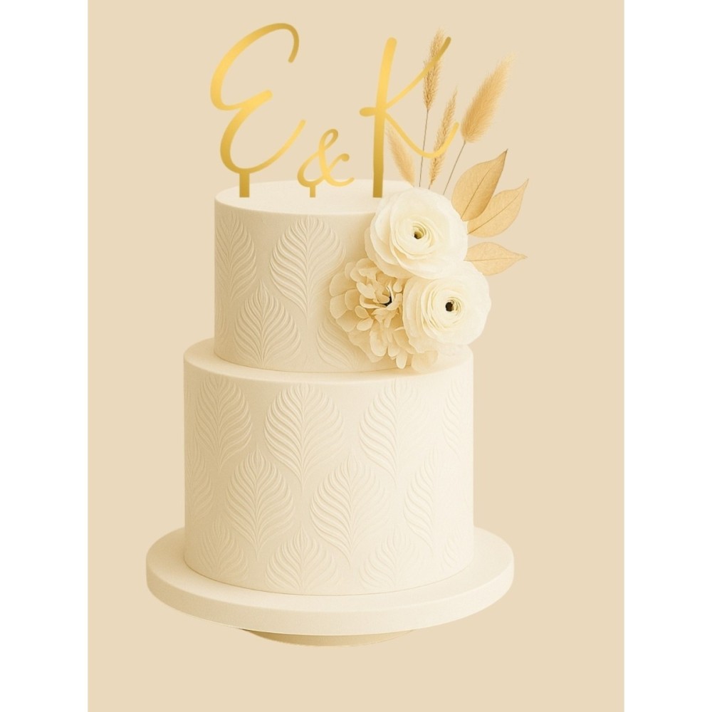 Cake Toppers - Lot de 3 éléments