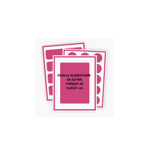 EXPRESS 2 HEURES - Impression en azyme - Format A5