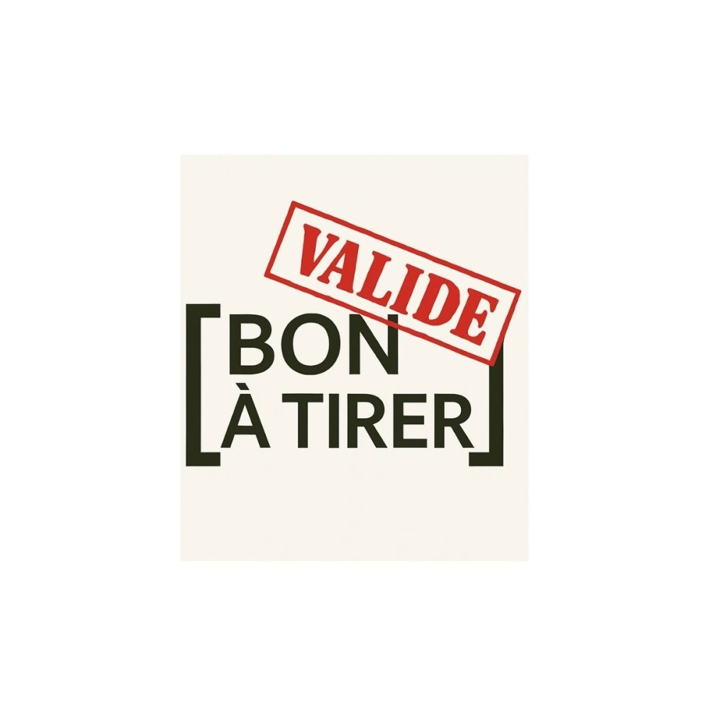 Option BAT - Bon à Tirer avant découpe