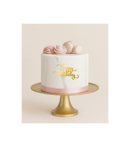 Face Topper - Happy Birthday 7 cm