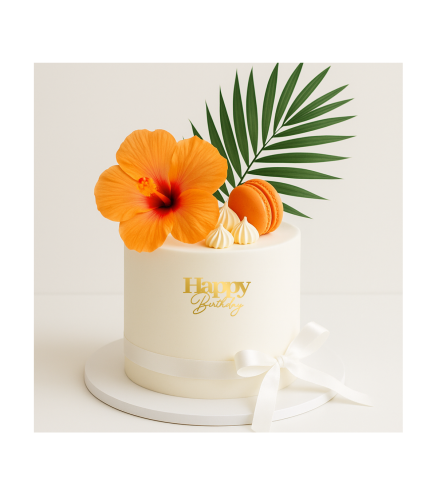 Face Topper - Happy Birthday 8 cm