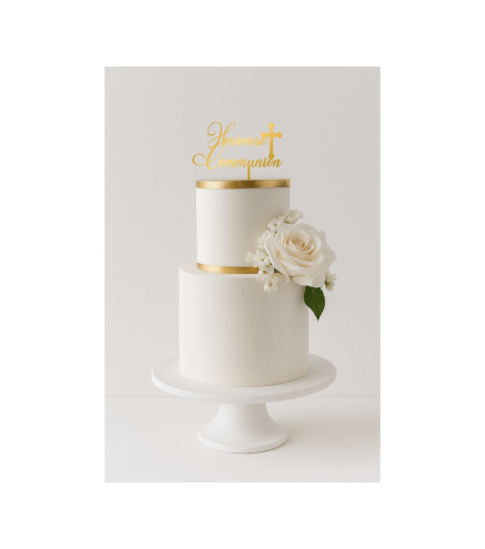 Cake Topper - Heureuse Communion