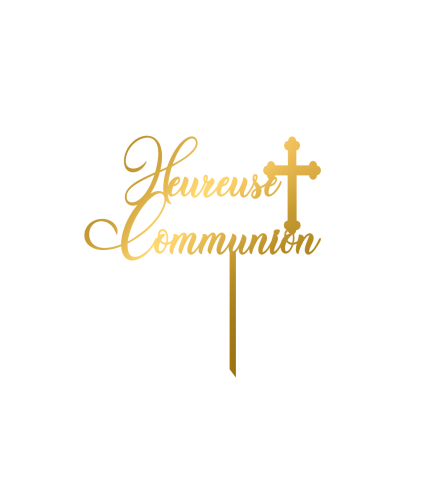 Cake Topper - Heureuse Communion