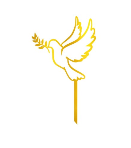 Cake Topper - Colombe