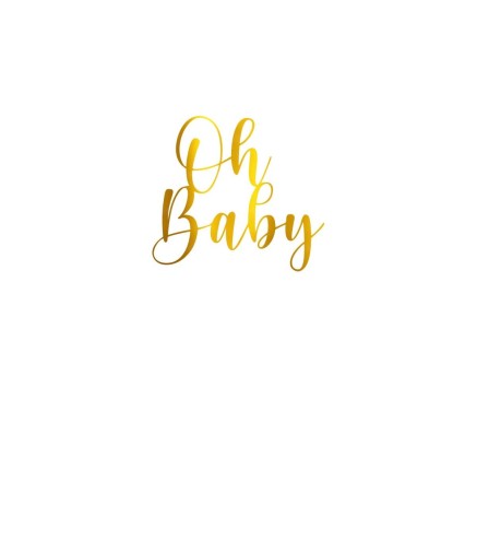 Face topper - Oh Baby