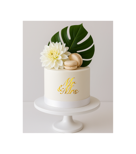 Face Topper - Mr and Mrs