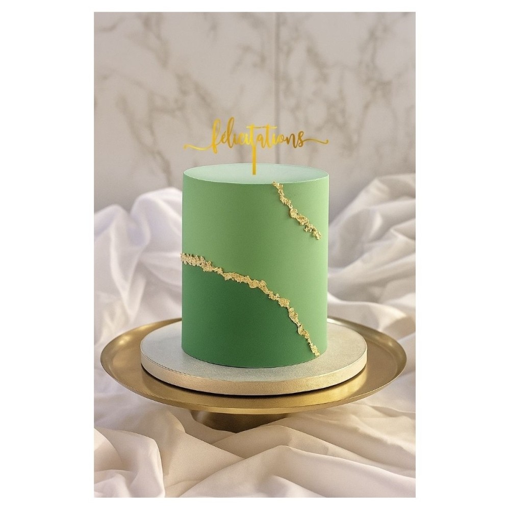 Cake topper - Félicitations